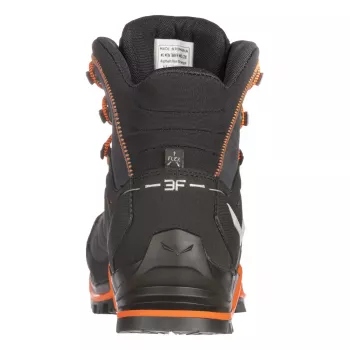 SALEWA Scarpe da trekking MTN Trainer Mid GTX - Asphalt/Fluo Orange - UK 10.5 (EU 45)