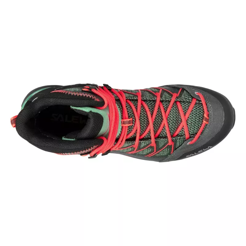 Salewa Scarpe Trainer Lite Mid GTX donna - Malta / Fluo Green