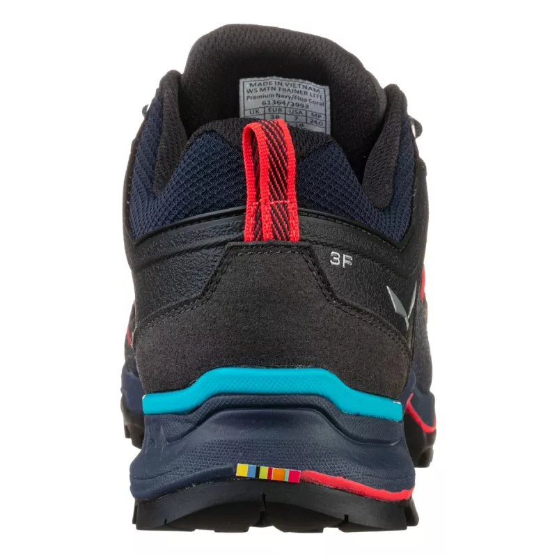 Salewa Mountain Trainer Lite Scarpe da avvicinamento donna - Premium Navy/Fluo Coral, EU 36,5