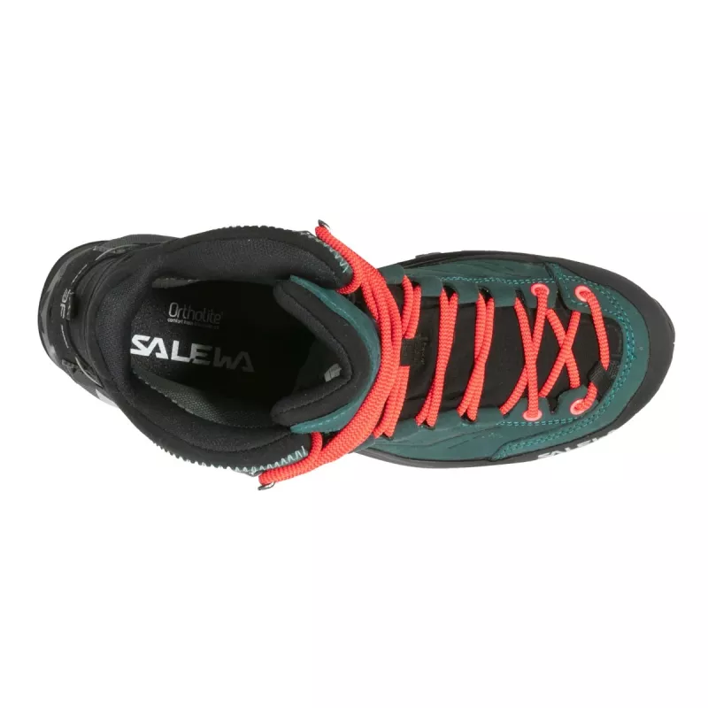 Salewa Women's Mtn Trainer Mid GTX Scarpe da Escursionismo - Atlantic Deep/Ombre Blue - UK 4 (EU 36.5)