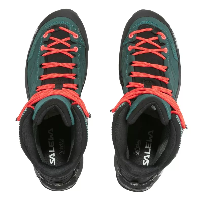 SALEWA Women's Mtn Trainer Mid GTX Scarponi da Escursionismo - Atlantic Deep/Ombre Blue - UK 6.5 (40)