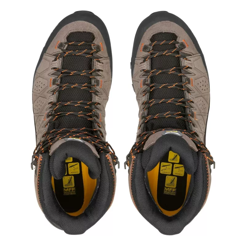 SALEWA Alp Trainer 2 Mid GTX Scarpe da trekking - Walnut/Fluo Orange - UK 9 (EU 43)