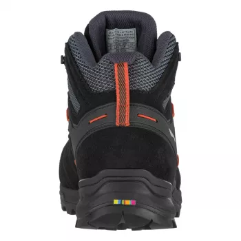 SALEWA Alp Mate Mid WP Scarpe da Escursionismo Nero Out/Fluo Arancione UK 11 (EU 46)