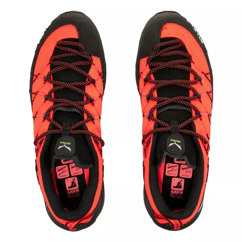 Salewa Wildfire 2 scarpe da avvicinamento donna - Fluo Coral/Nero, EU 37