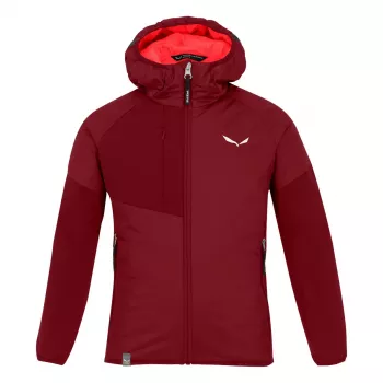 Salewa Ortles Hybrid TWR giacca imbottita bambino Syrah