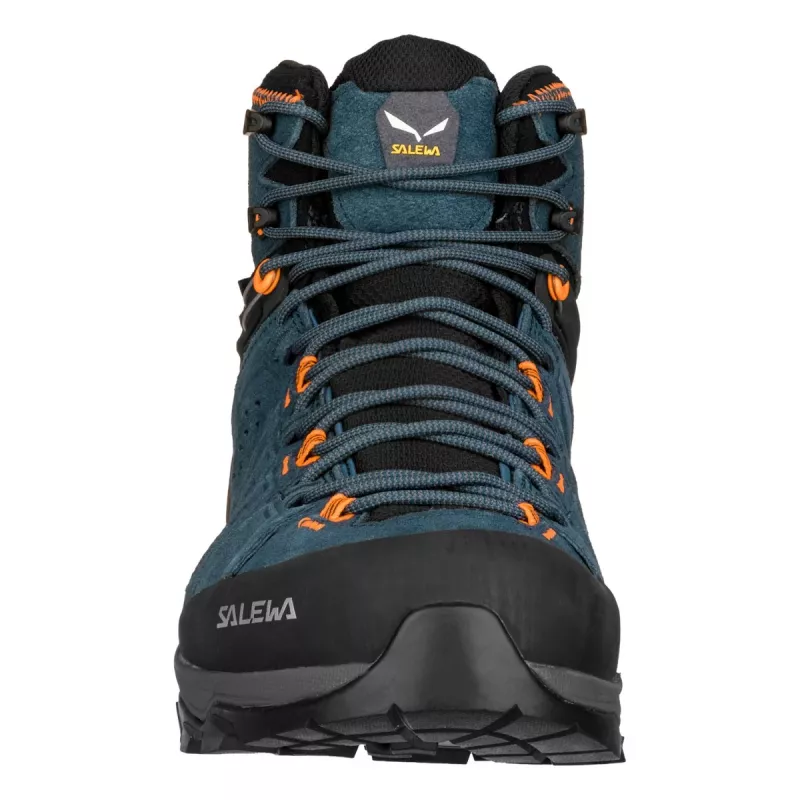 SALEWA Scarpe Alp Trainer 2 Mid GTX Dark Denim Fluo Orange UK 8.5 (42.5)