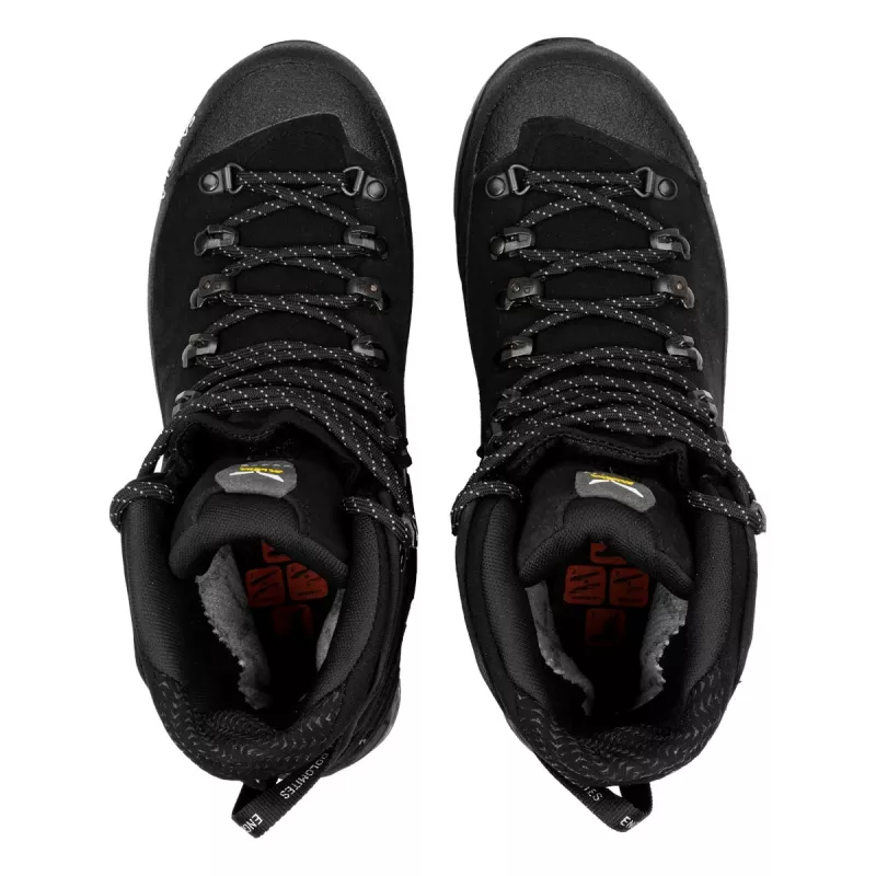 SALEWA Ortles Ascent Mid GTX Scarpe Nero-Nero UK 5 (EU 38)