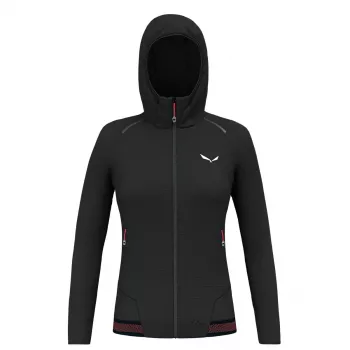 Salewa Pedroc PL Hooded Jacket donna - Black Out, XS