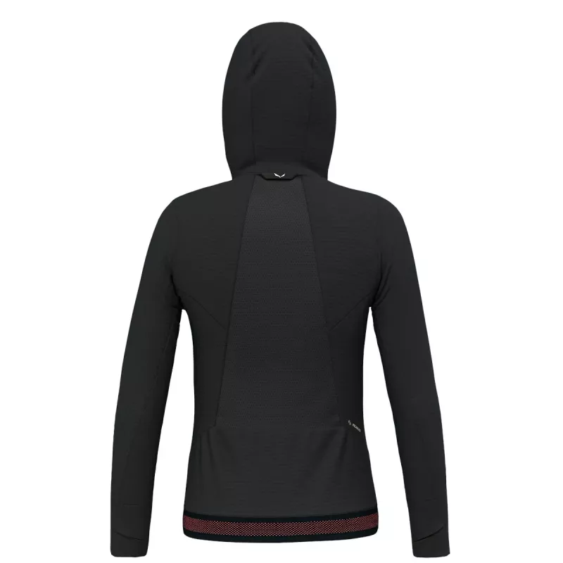 Salewa Pedroc PL Hooded Jacket donna - Black Out, XS