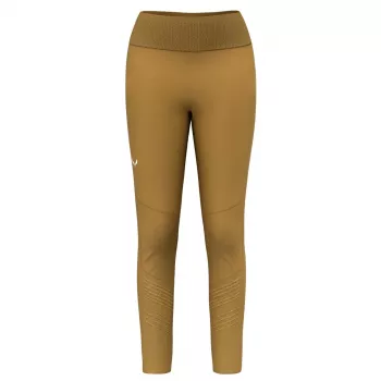 Salewa Pedroc Dry Resp Hybrid Tights donna - Golden Brown, XS/S