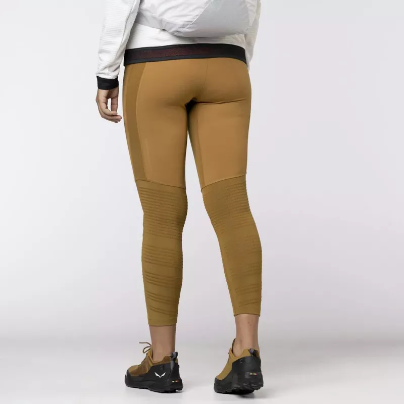Salewa Pedroc Dry Resp Hybrid Tights - Golden Brown - taglia M/L
