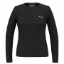 T-shirt tecnica a maniche corte donna Salewa Pedroc Dry Tee - nero