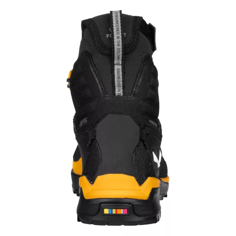 Salewa Ortles Light Mid PTX Scarpe da trekking Gold-Nero UK 10 (EU 44.5)