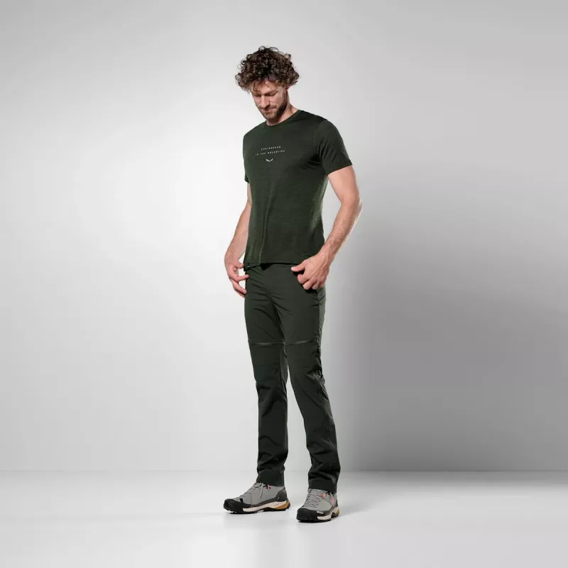 Salewa T-shirt Eagle Eitd AM - Olive - M
