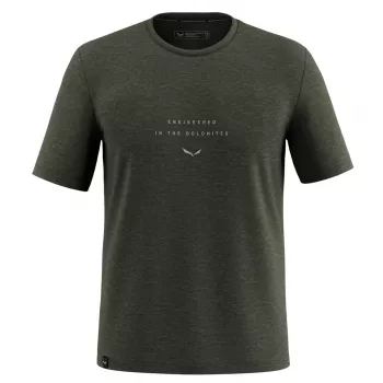Salewa Eagle Eitd AM T-shirt - Dark Olive - Taglia XL