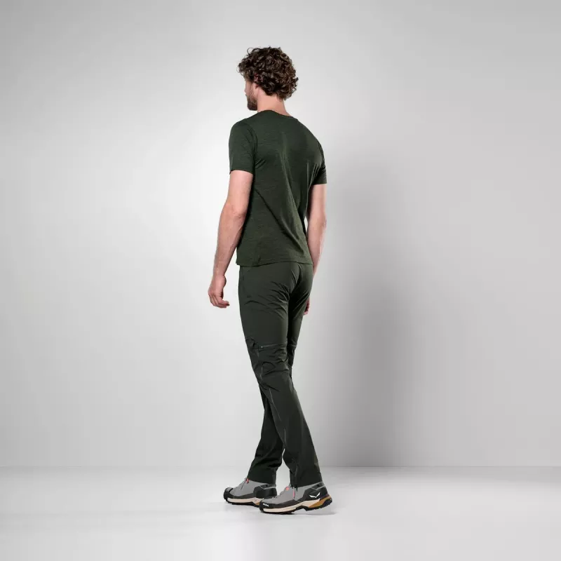 Salewa Eagle Eitd AM T-shirt - Dark Olive - Taglia XL