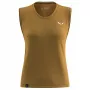 Salewa Eagle Minilogo Am Tank Top - Golden Brown - Taglia M