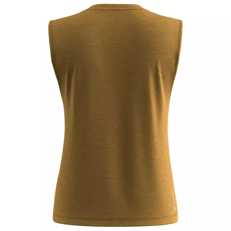 Salewa Eagle Minilogo Am Tank Top - Golden Brown - Taglia M