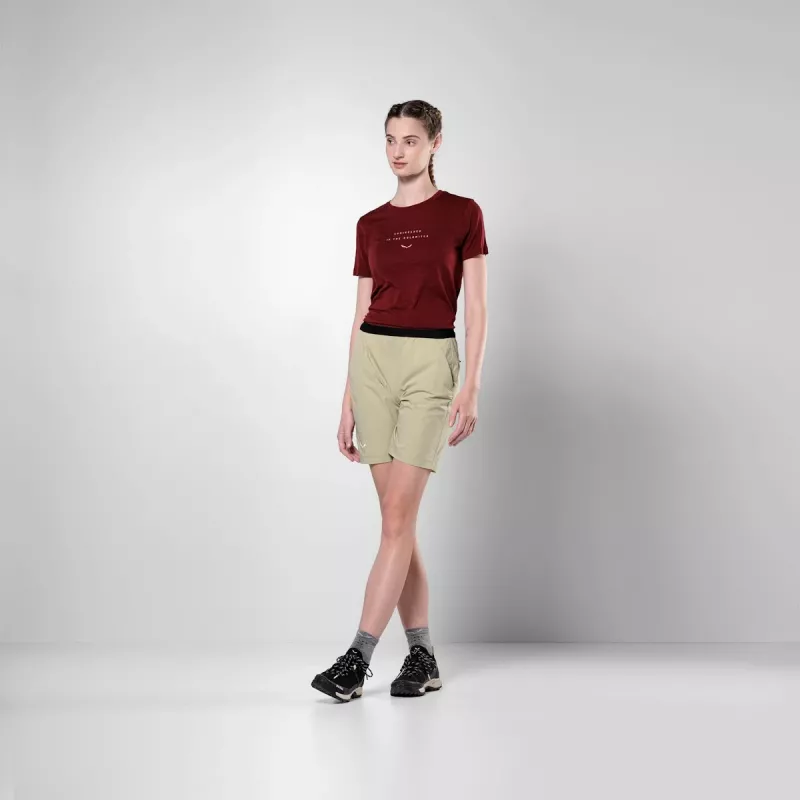 Pantaloncini da trekking donna Salewa Puez 4 S