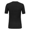 T-shirt Salewa Cristallo Warm Merino Wool - Black Out, taglia S