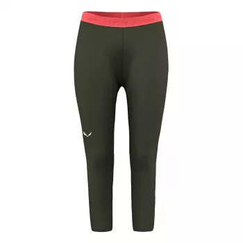 Salewa leggings termici Dark Olive taglia S