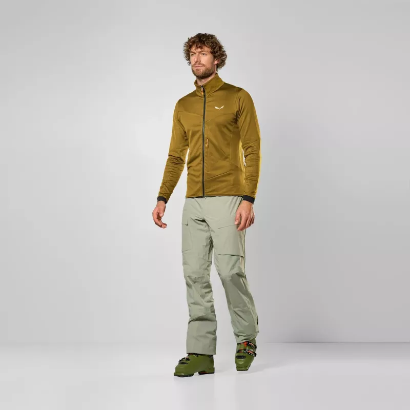 Salewa Sella Crevasse giacca in pile - Golden Brown, taglia M