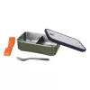 Salewa Puez portapranzo Dark Olive 800 ml contenitore in acciaio inox