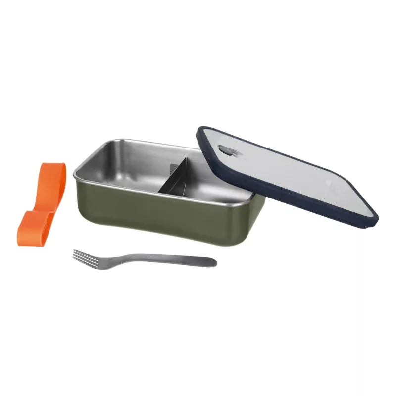 Salewa Puez portapranzo Dark Olive 800 ml contenitore in acciaio inox