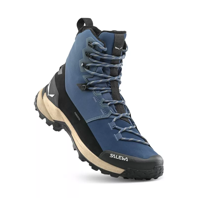 Salewa Puez Winter Mid PTX scarpe da trekking - Dark Denim/Black - UK 10.5 (EU 45)