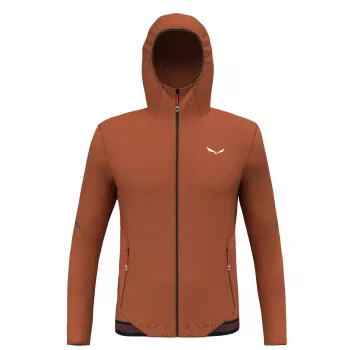 Salewa Pedroc PL Hooded giacca - Bombay Brown