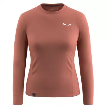 Salewa Puez Dry Tee maglietta donna - Etruscan Red, taglia L