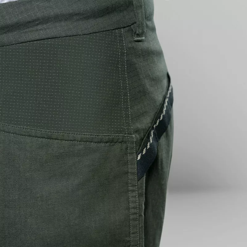 Salewa Agner Hemp Ripstop Shorts - Dark Olive - taglia M