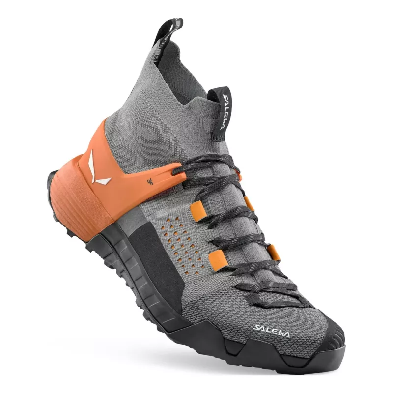 SALEWA Wildfire NXT scarpe Alloy-Tumeric UK 8