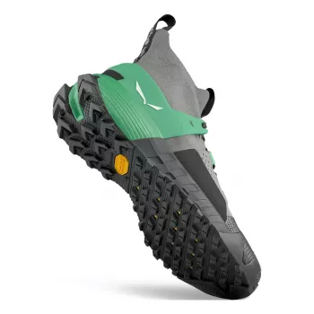 SALEWA Wildfire NXT Knit scarpe da avvicinamento donna - Alloy/Irish Green - UK 5.5 (EU 38.5)