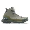 SALEWA Puez Leather Mid PTX scarpe da escursionismo Shadow Dark Olive EU 43