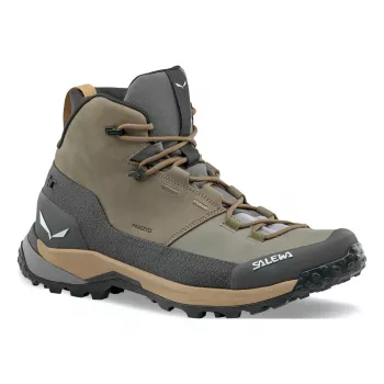 SALEWA Puez Leather Mid PTX scarpe da escursionismo - Bungee Cord / Onyx