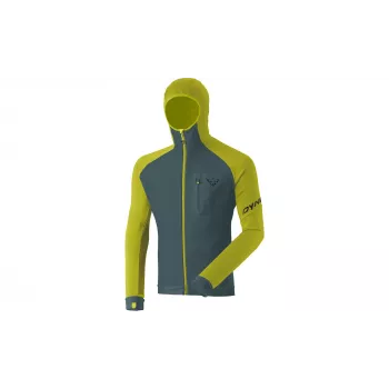 SALEWA Dynafit Radical Polartec giacca con cappuccio - Golden Lime - taglia S