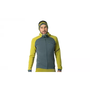 SALEWA Dynafit Radical Polartec giacca con cappuccio - Golden Lime - taglia S