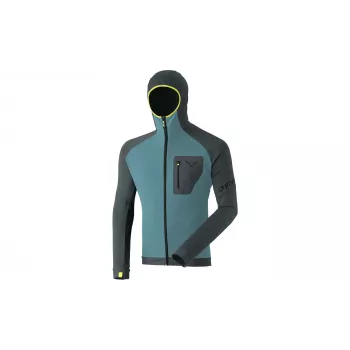 SALEWA Radical PTC giacca con cappuccio Smoke Blue