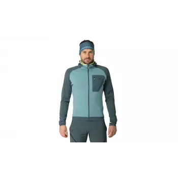 SALEWA Radical PTC giacca con cappuccio Smoke Blue