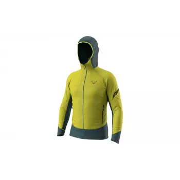SALEWA Mezzalama giacca Polartec Alpha - Golden Lime - 0720 - XL DYNAFIT