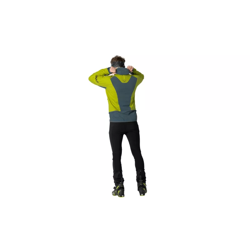SALEWA Mezzalama giacca Polartec Alpha - Golden Lime - 0720 - XL DYNAFIT
