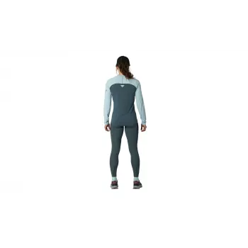 SALEWA Women's Dynafit Alpine Pro L/S Tee - Cloud Blue, taglia XS
