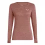 SALEWA Puez Melange Dry Maglia a maniche lunghe da donna Pink S