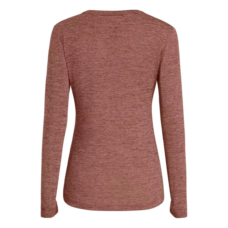 SALEWA Puez Melange Dry Maglia a maniche lunghe da donna Pink S