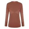 Salewa Zebru Medium Warm AMR L/S Maglia intima termica da donna - Etruscan Red, XS