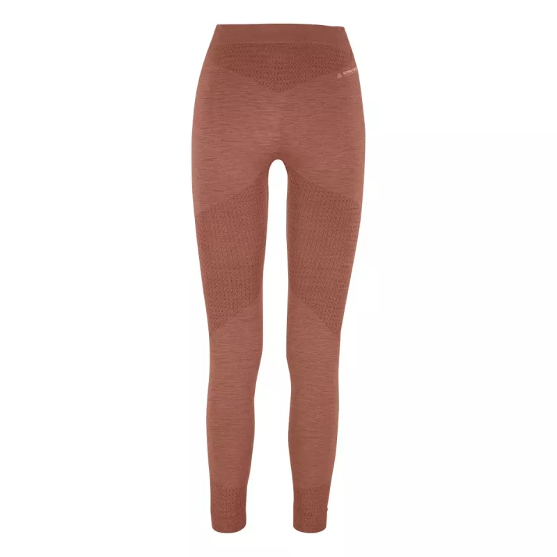 Salewa Zebru Responsive Tight Leggings baselayer da donna - Etruscan Red, taglia S