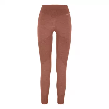 Salewa Zebru Responsive Tight Leggings baselayer da donna - Etruscan Red, taglia M