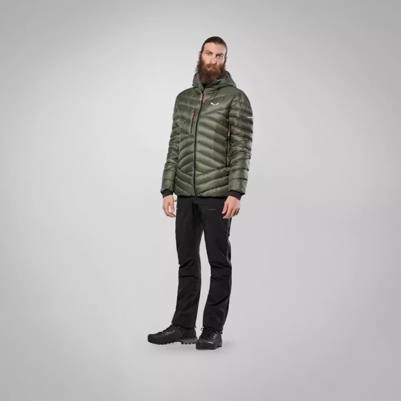 SALEWA Giacca Ortles Med 3 RDS piumino Faded Green