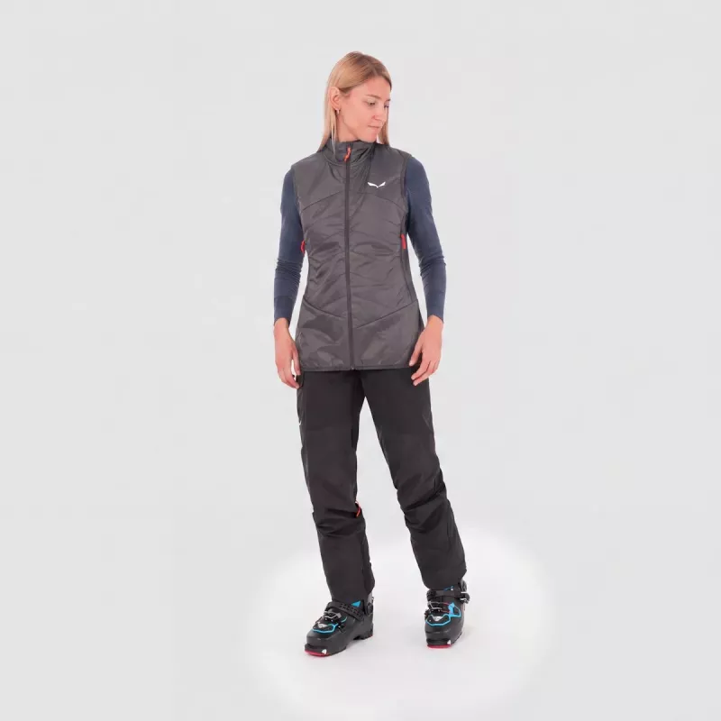SALEWA Ortles Hybrid TirolWool Responsive Gilet isolante da donna Quiet Shade EU 36 (S)